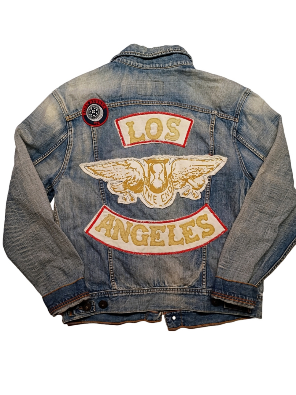 Rare Y2K Guess Denim Los Angeles "The End"